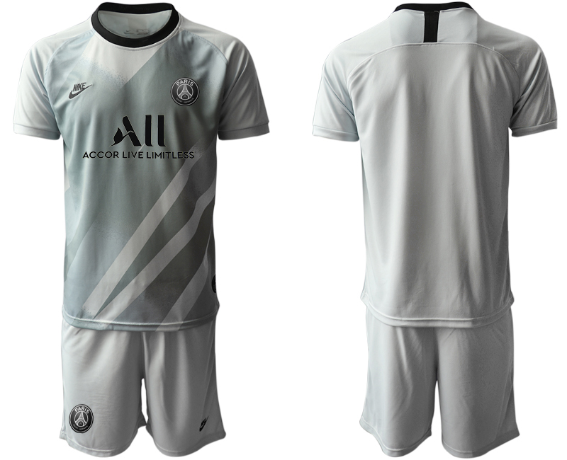 Men 2020-2021 club Paris St German grey goalkeeper Soccer Jerseys